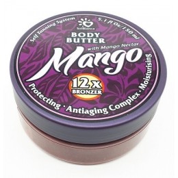 Масло твердое автозагар "Манго" (манго) серия "Body Butter" 12бр 150мл